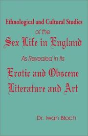 Front cover of Das Geschlechtsleben in England by Iwan Bloch
