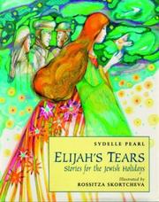 Front cover of Elijah's tears by Sydelle Pearl