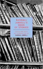 Front cover of Randall Jarrell's book of stories by Randall Jarrell