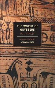 Front cover of The world of Odysseus by M. I. Finley