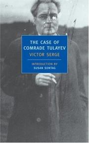 Front cover of Affaire Toulaév by Victor Serge