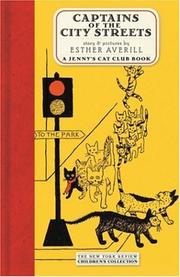 Front cover of Captains of the city streets by Esther Holden Averill