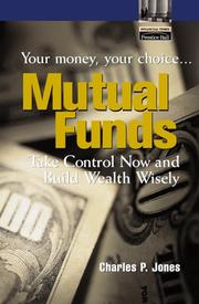Cover of Mutual Funds by Charles P. Jones