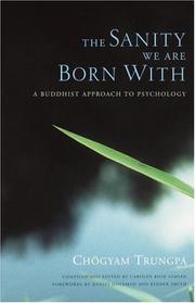 Cover of The Sanity We Are Born With by Chögyam Trungpa