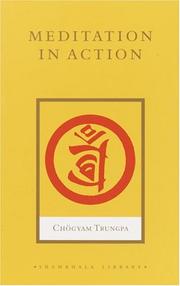 Cover of Meditation in Action by Chögyam Trungpa