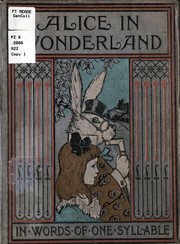 Front cover of Alice's Adventures in Wonderland by Mrs. J. C. Gorham 