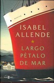 Front cover of Largo pétalo de mar by Isabel Allende