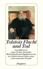 Front cover of Ob ukhode i smerti L.N. Tolstogo by Alexandra Tolstoy