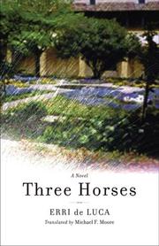 Cover of Tre Cavalli by Erri De Luca