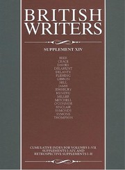 Cover of British writers by Jay Parini