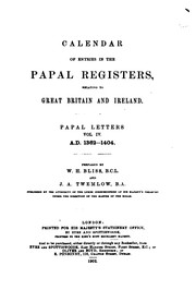 Front cover of Calendar of entries in the Papal registers relating to Great Britain and Ireland by Irish Manuscripts Commission