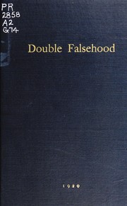 Cover of Double Falsehood by Lewis Theobald