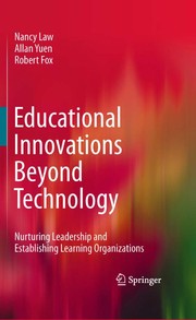 Cover of Educational Innovations Beyond Technology by Robert Fox