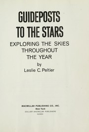 Cover of Guideposts to the stars by Leslie C. Peltier