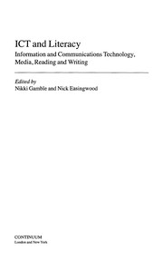 Cover of ICT and literacy by Nikki Gamble