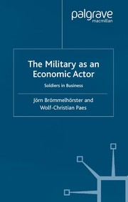 Front cover of The military as an economic actor by Unknown
