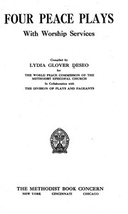 Front cover of Four peace plays by Lydia May Glover Deseo