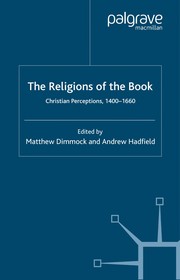 Front cover of The religions of the book by Matthew Dimmock