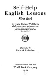 Front cover of Self-help English Lessons by Julia Helen Wohlfarth 
