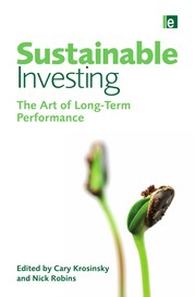 Cover of Sustainable investing by Cary Krosinsky