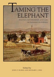 Front cover of Taming the elephant by John F. Burns