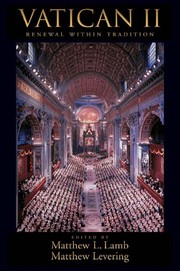 Cover of Vatican II by Matthew L. Lamb