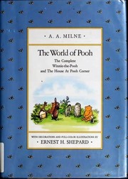 Front cover of Winnie-the-Pooh / The House at Pooh Corner by A. A. Milne