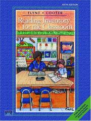 Cover of Reading inventory for the classroom by E. Sutton Flynt