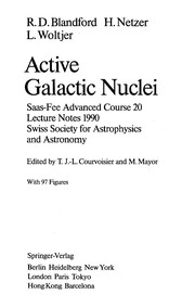 Cover of Active galactic nuclei by Roger D. Blandford