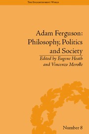 Cover of Adam Ferguson by Eugene Heath