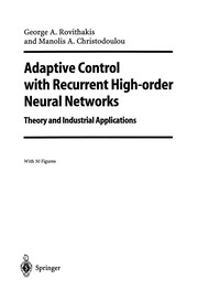 Front cover of Adaptive Control with Recurrent High-order Neural Networks by George A. Rovithakis