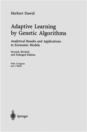 Cover of Adaptive Learning by Genetic Algorithms by Herbert Dawid