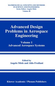 Cover of Advanced design problems in aerospace engineering by Angelo Miele