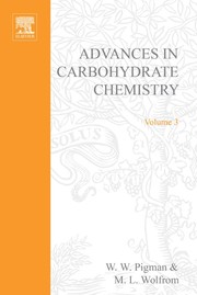 Cover of Advances in carbohydrate chemistry by William Ward Pigman