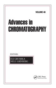 Front cover of Advances in chromatography by Eli Grushka
