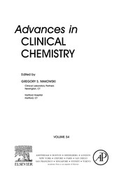Front cover of Advances in Clinical Chemistry by Gregory S. Makowski