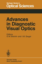 Front cover of Advances in Diagnostic Visual Optics by Goodwin M. Breinin