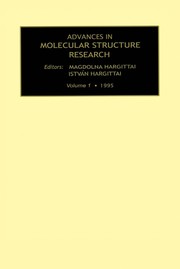 Front cover of Advances in Molecular Structure Research, Volume 1 by Jeffrey M. Lemm