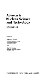 Cover of Advances in Nuclear Science and Technology by Jeffery Lewins
