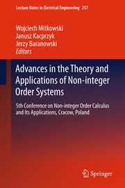 Front cover of Advances in the Theory and Applications of Non-integer Order Systems by Wojciech Mitkowski