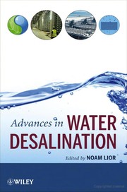 Front cover of Advances in water desalination by Noam Lior