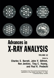 Cover of Advances in X-Ray Analysis by Charles S. Barrett