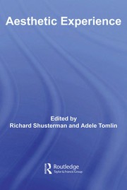 Cover of Aesthetic experience by Richard Shusterman
