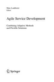 Cover of Agile Service Development by Marc Lankhorst