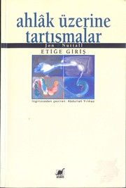 Cover of Ahlak üzerine tartışmalar by Jon Nuttall