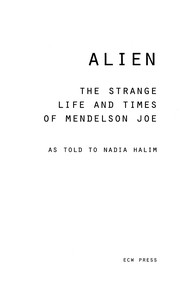 Cover of Alien by Mendelson Joe