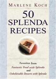 Cover of 50 Splenda Recipes by Marlene Koch