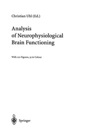 Cover of Analysis of Neurophysiological Brain Functioning by Christian Uhl