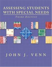 Cover of Assessing Students with Special Needs by John J. Venn