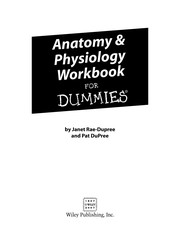 Front cover of Anatomy & Physiology Workbook For Dummies by Janet Rae-Dupree